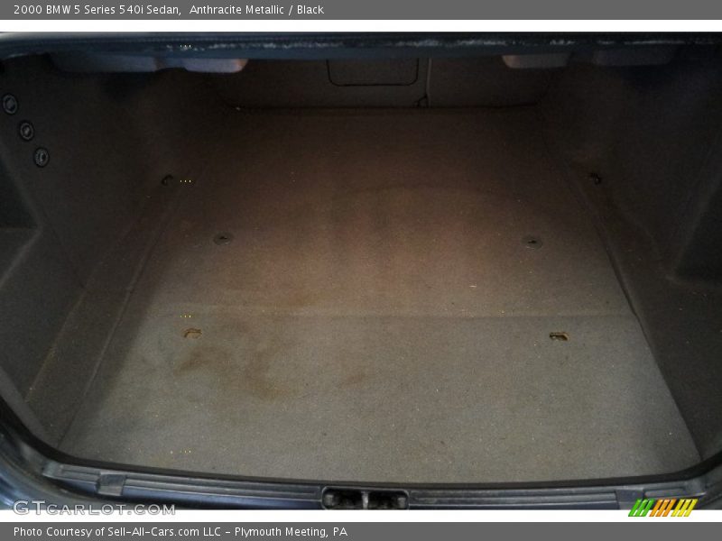 Anthracite Metallic / Black 2000 BMW 5 Series 540i Sedan
