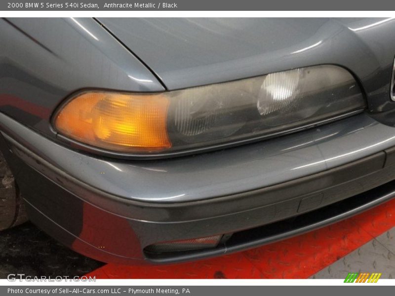 Anthracite Metallic / Black 2000 BMW 5 Series 540i Sedan