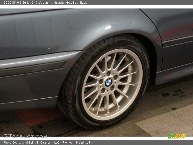 Anthracite Metallic / Black 2000 BMW 5 Series 540i Sedan