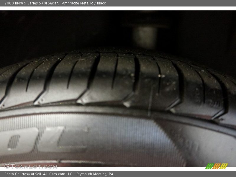 Anthracite Metallic / Black 2000 BMW 5 Series 540i Sedan