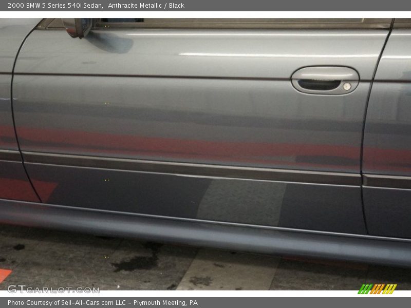 Anthracite Metallic / Black 2000 BMW 5 Series 540i Sedan