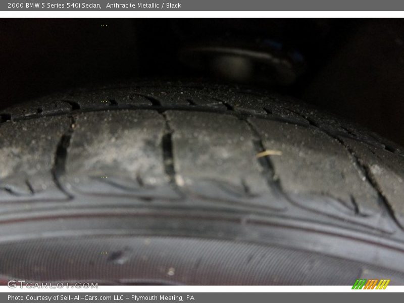 Anthracite Metallic / Black 2000 BMW 5 Series 540i Sedan