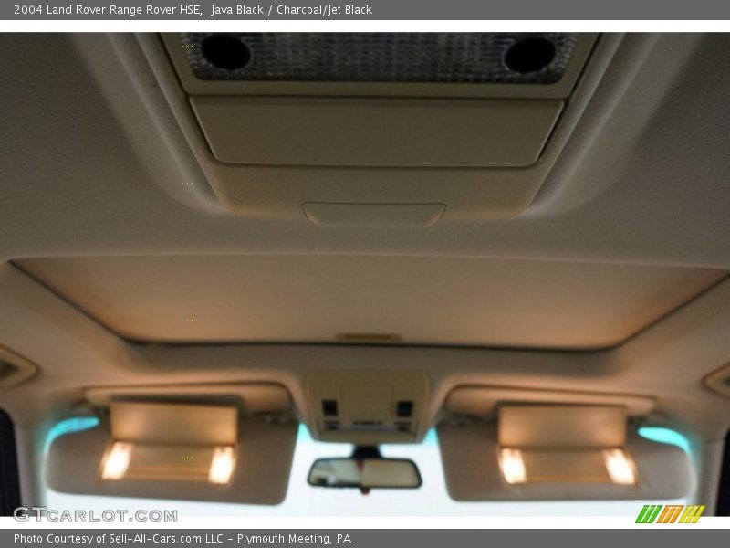Java Black / Charcoal/Jet Black 2004 Land Rover Range Rover HSE