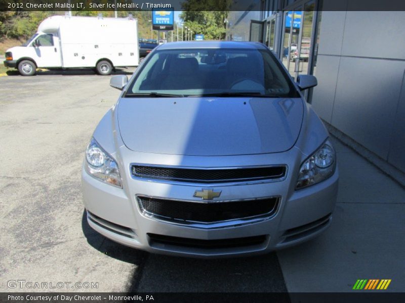 Silver Ice Metallic / Titanium 2012 Chevrolet Malibu LT