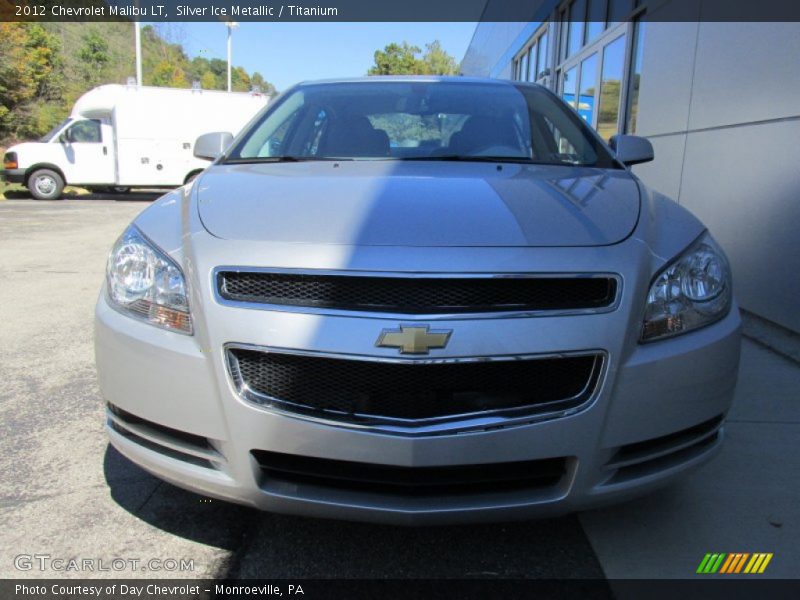 Silver Ice Metallic / Titanium 2012 Chevrolet Malibu LT