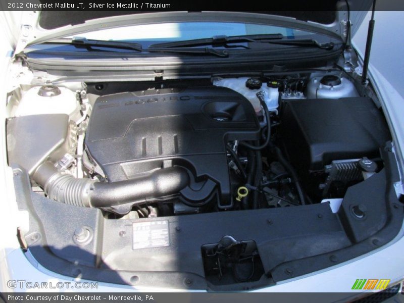 Silver Ice Metallic / Titanium 2012 Chevrolet Malibu LT