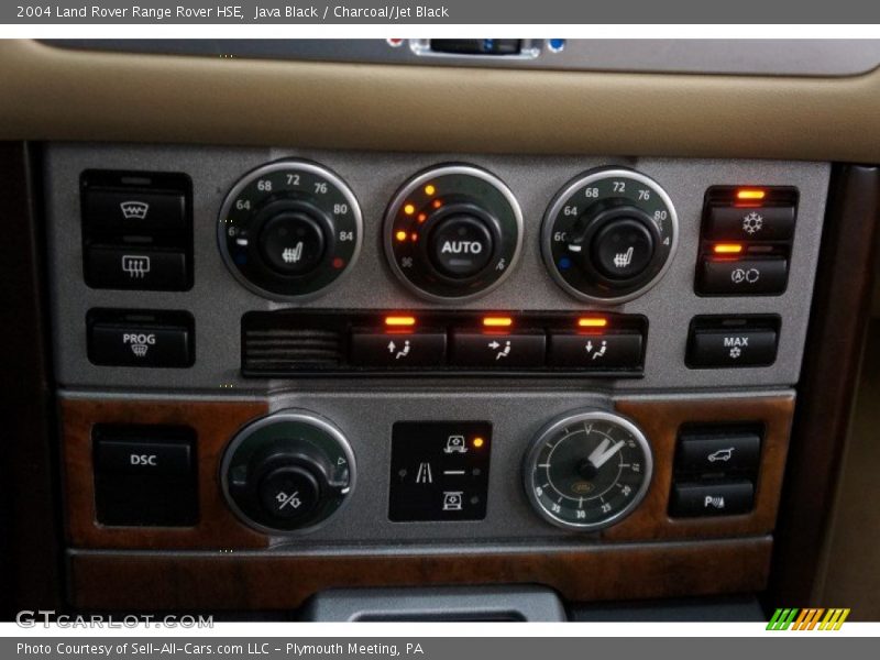 Java Black / Charcoal/Jet Black 2004 Land Rover Range Rover HSE