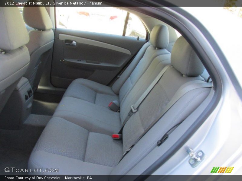 Silver Ice Metallic / Titanium 2012 Chevrolet Malibu LT