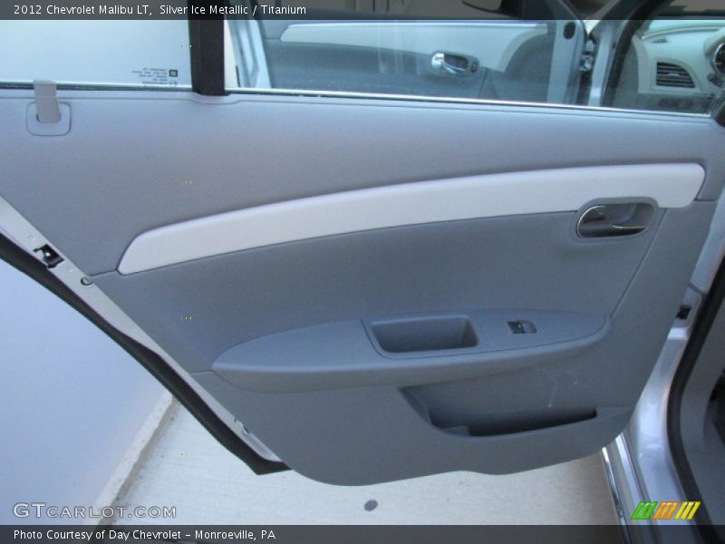 Silver Ice Metallic / Titanium 2012 Chevrolet Malibu LT