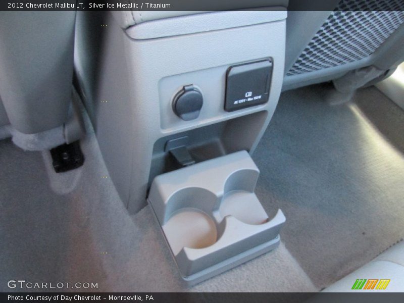Silver Ice Metallic / Titanium 2012 Chevrolet Malibu LT