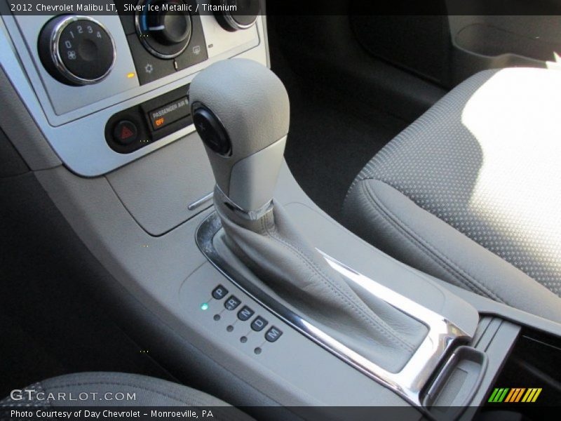 Silver Ice Metallic / Titanium 2012 Chevrolet Malibu LT
