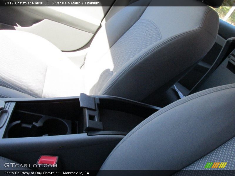 Silver Ice Metallic / Titanium 2012 Chevrolet Malibu LT