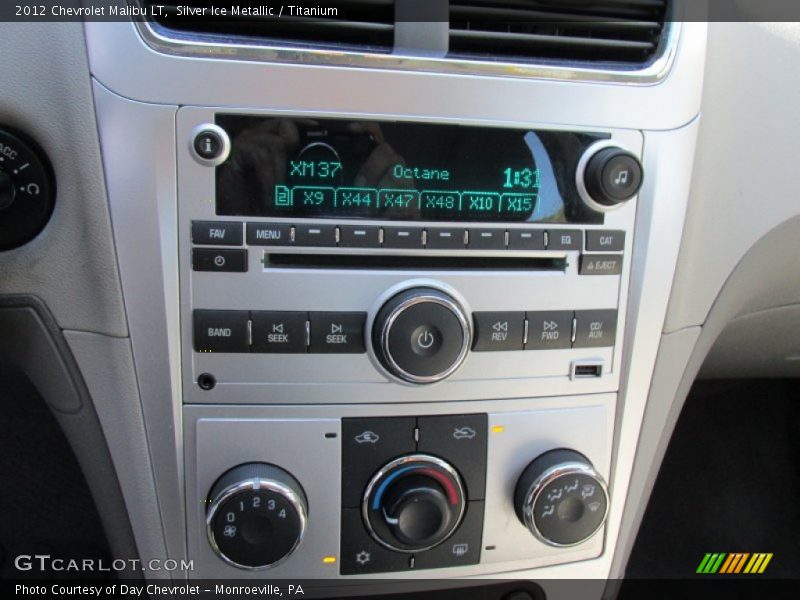 Silver Ice Metallic / Titanium 2012 Chevrolet Malibu LT