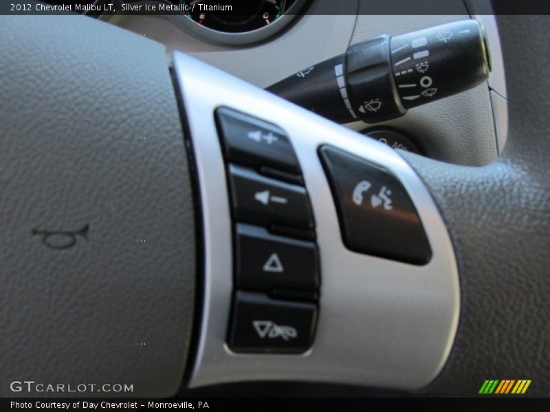 Silver Ice Metallic / Titanium 2012 Chevrolet Malibu LT