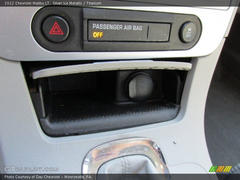 Silver Ice Metallic / Titanium 2012 Chevrolet Malibu LT