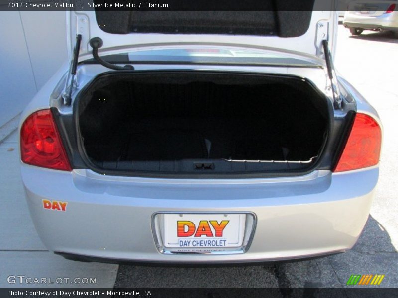 Silver Ice Metallic / Titanium 2012 Chevrolet Malibu LT