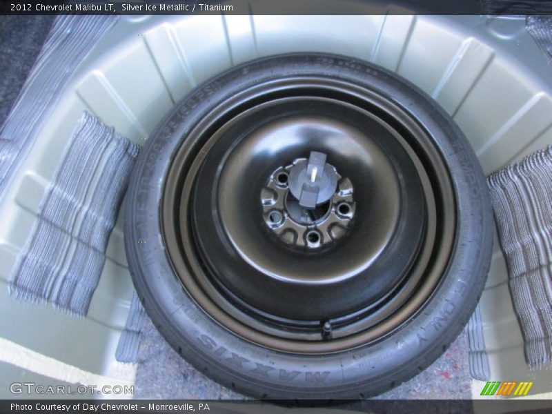 Silver Ice Metallic / Titanium 2012 Chevrolet Malibu LT