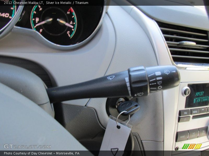 Silver Ice Metallic / Titanium 2012 Chevrolet Malibu LT