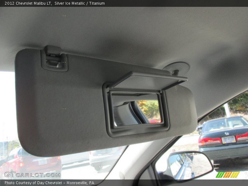 Silver Ice Metallic / Titanium 2012 Chevrolet Malibu LT