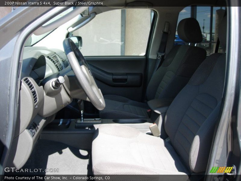 Super Black / Steel/Graphite 2007 Nissan Xterra S 4x4