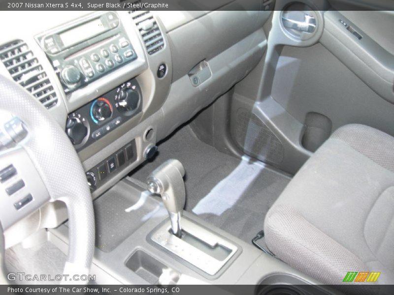 Super Black / Steel/Graphite 2007 Nissan Xterra S 4x4