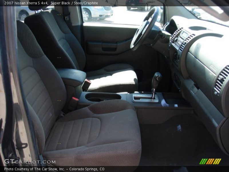 Super Black / Steel/Graphite 2007 Nissan Xterra S 4x4