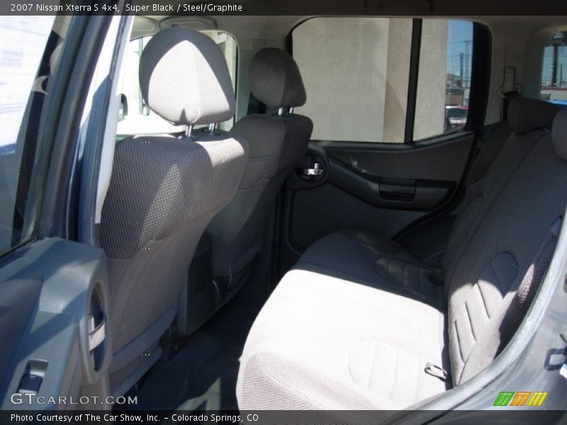 Super Black / Steel/Graphite 2007 Nissan Xterra S 4x4