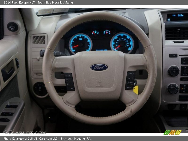 Sport Blue Metallic / Stone 2010 Ford Escape XLT
