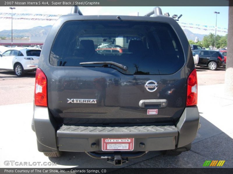 Super Black / Steel/Graphite 2007 Nissan Xterra S 4x4