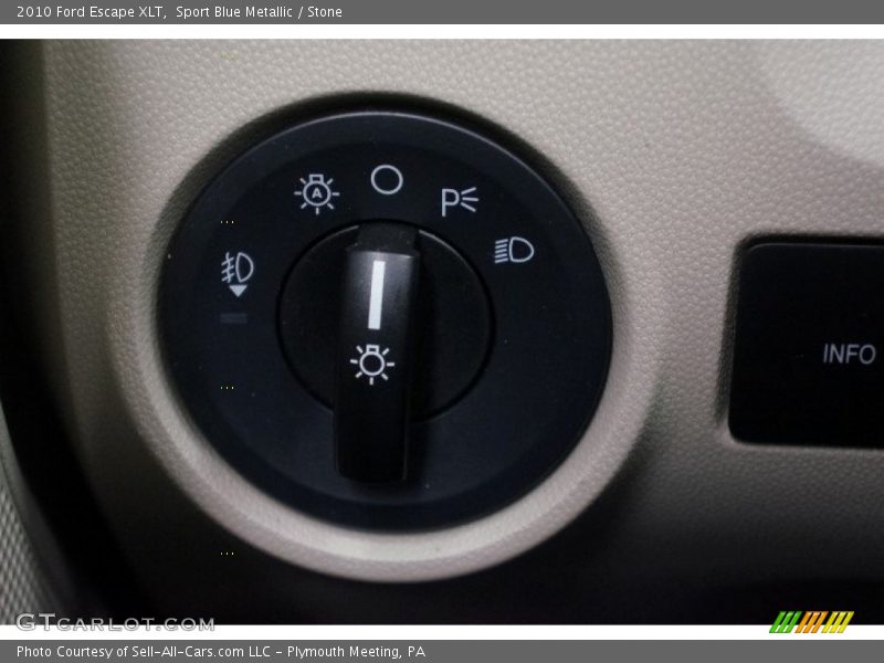 Sport Blue Metallic / Stone 2010 Ford Escape XLT