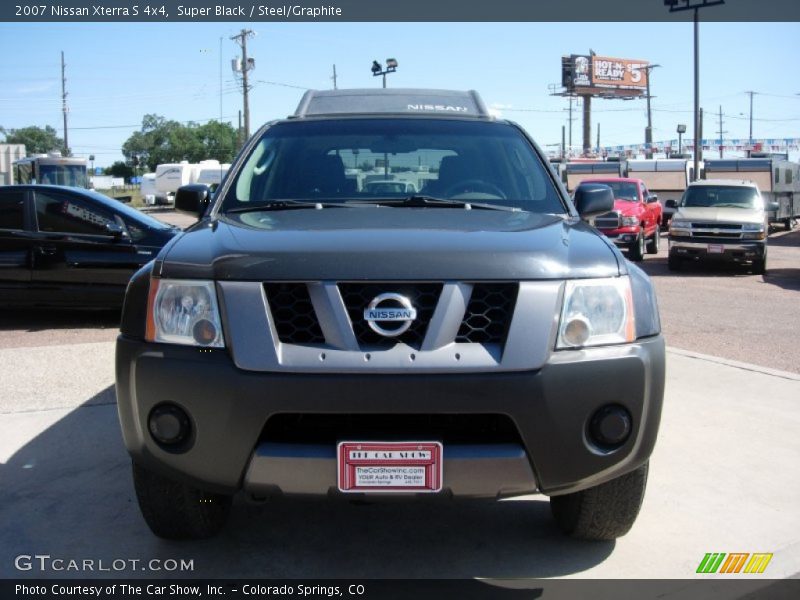 Super Black / Steel/Graphite 2007 Nissan Xterra S 4x4