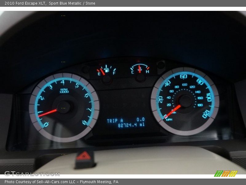 Sport Blue Metallic / Stone 2010 Ford Escape XLT
