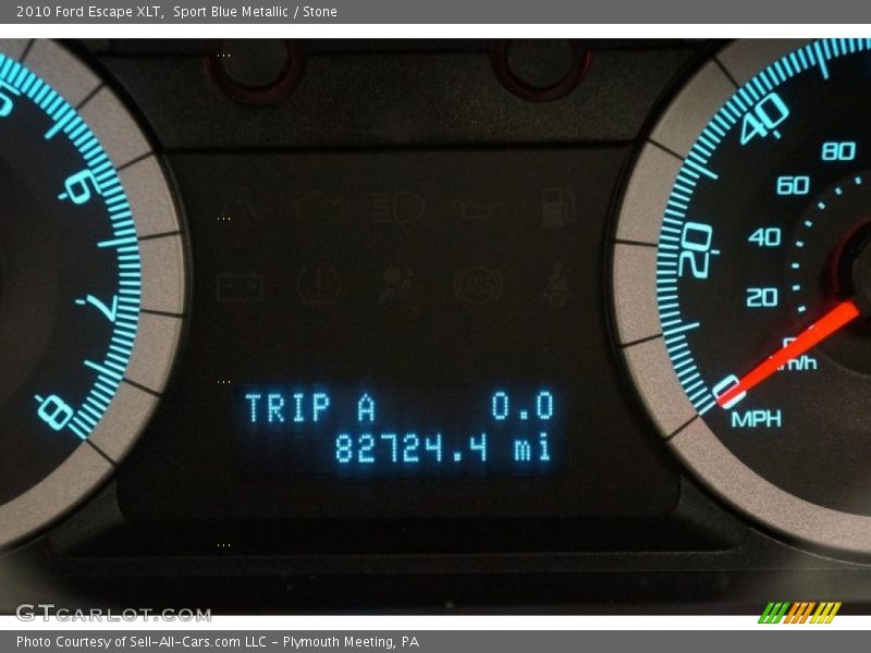 Sport Blue Metallic / Stone 2010 Ford Escape XLT
