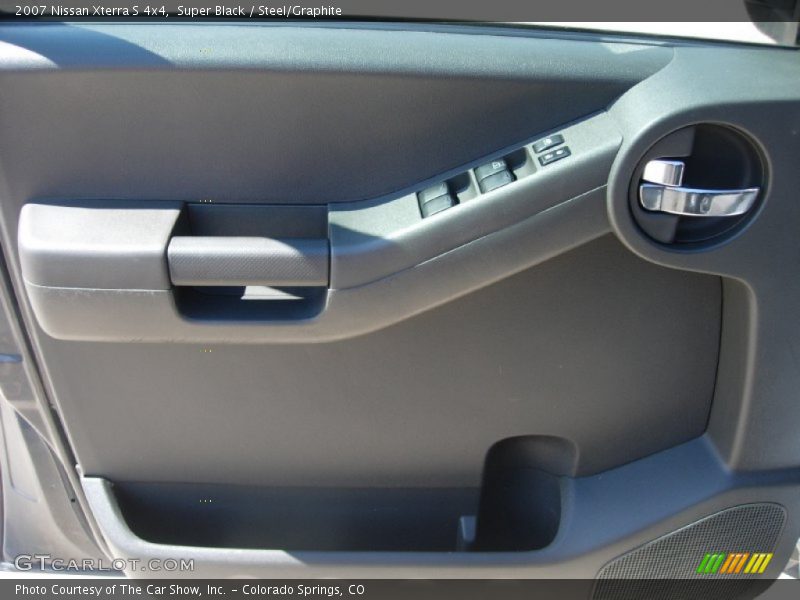 Super Black / Steel/Graphite 2007 Nissan Xterra S 4x4
