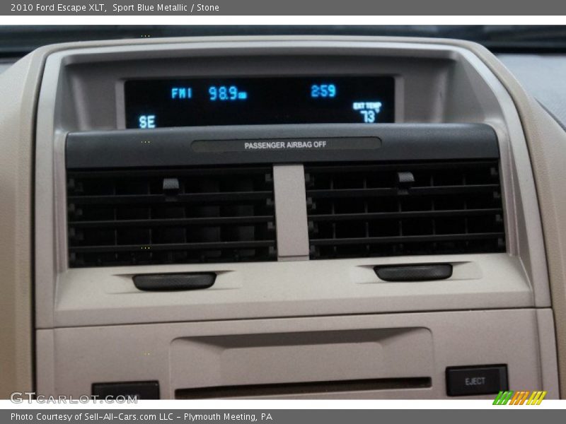 Sport Blue Metallic / Stone 2010 Ford Escape XLT