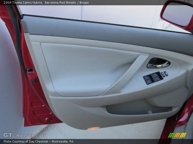 Barcelona Red Metallic / Bisque 2009 Toyota Camry Hybrid