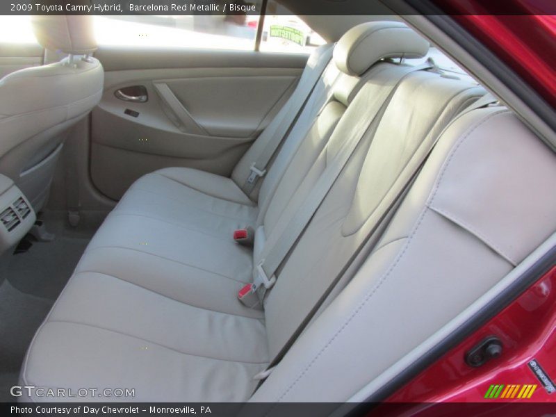Barcelona Red Metallic / Bisque 2009 Toyota Camry Hybrid
