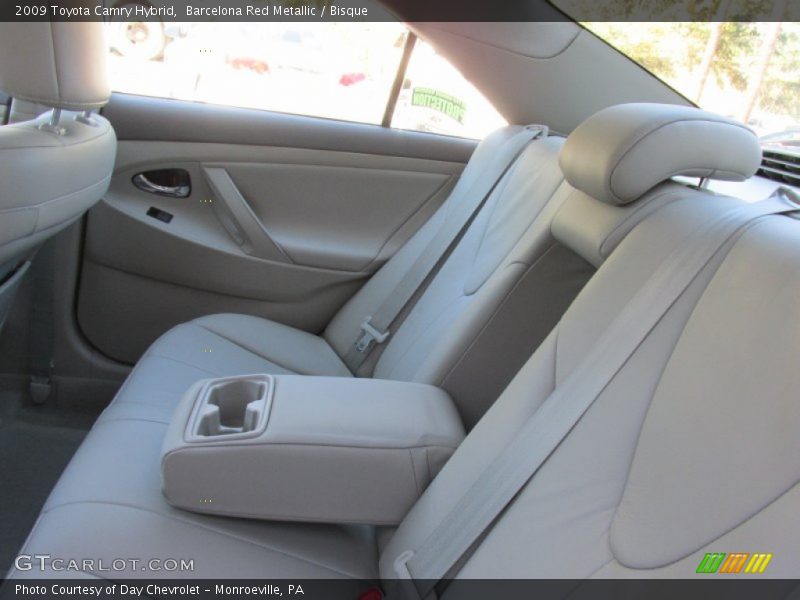 Barcelona Red Metallic / Bisque 2009 Toyota Camry Hybrid