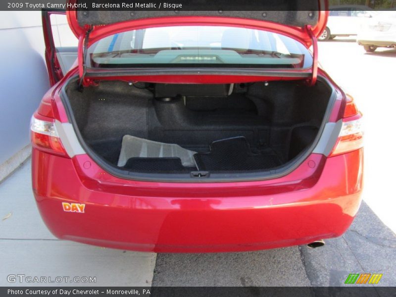 Barcelona Red Metallic / Bisque 2009 Toyota Camry Hybrid