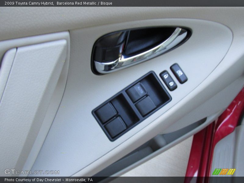 Barcelona Red Metallic / Bisque 2009 Toyota Camry Hybrid
