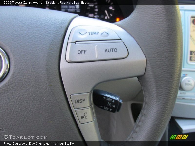 Barcelona Red Metallic / Bisque 2009 Toyota Camry Hybrid