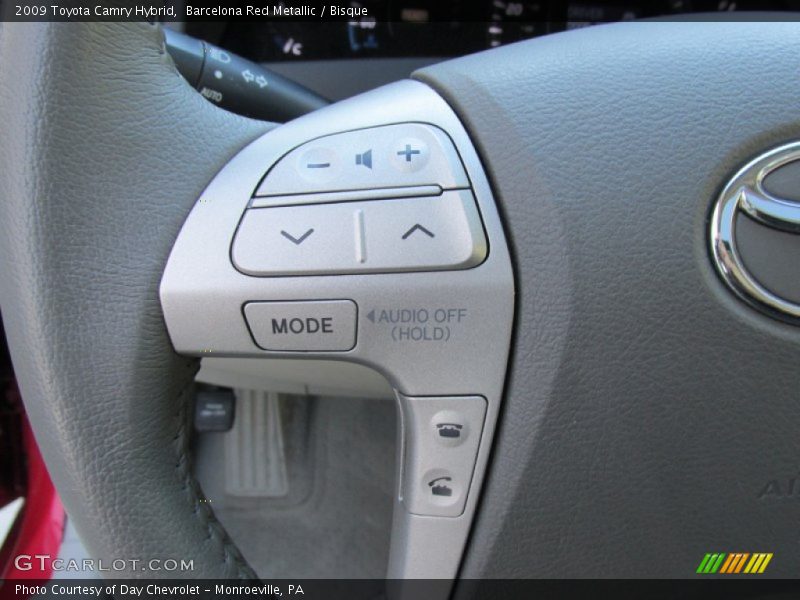 Barcelona Red Metallic / Bisque 2009 Toyota Camry Hybrid