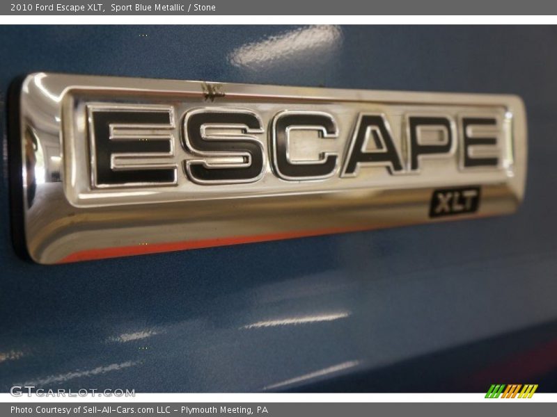 Sport Blue Metallic / Stone 2010 Ford Escape XLT