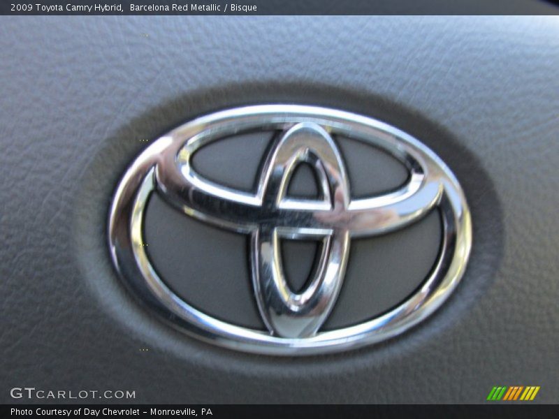 Barcelona Red Metallic / Bisque 2009 Toyota Camry Hybrid