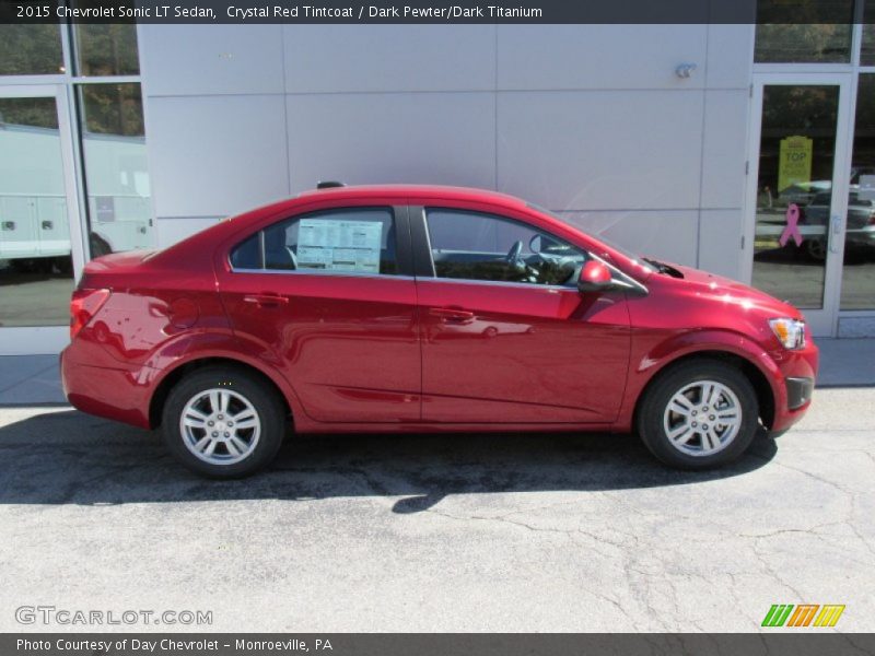  2015 Sonic LT Sedan Crystal Red Tintcoat