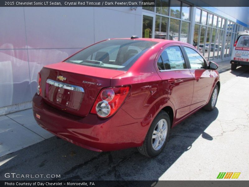 2015 Sonic LT Sedan Crystal Red Tintcoat