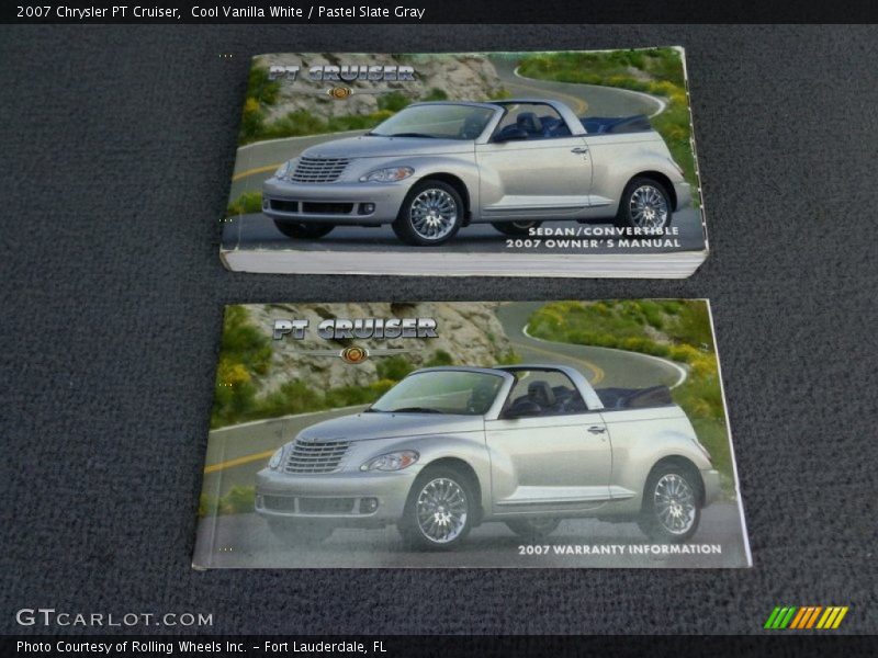 Cool Vanilla White / Pastel Slate Gray 2007 Chrysler PT Cruiser