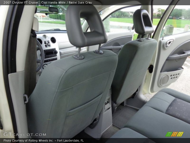 Cool Vanilla White / Pastel Slate Gray 2007 Chrysler PT Cruiser