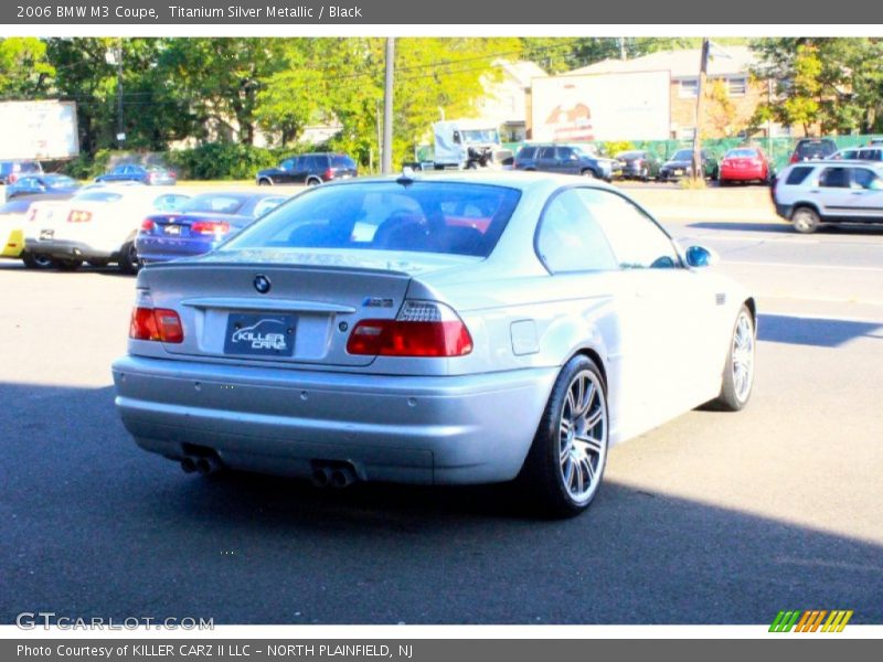 Titanium Silver Metallic / Black 2006 BMW M3 Coupe
