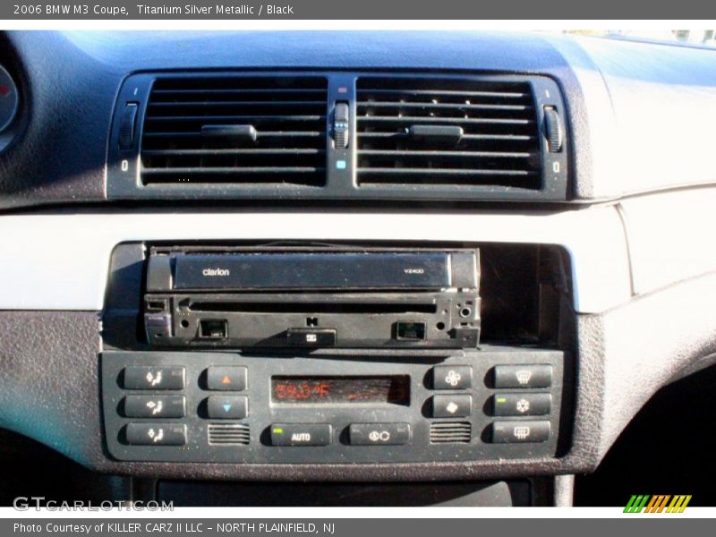 Titanium Silver Metallic / Black 2006 BMW M3 Coupe